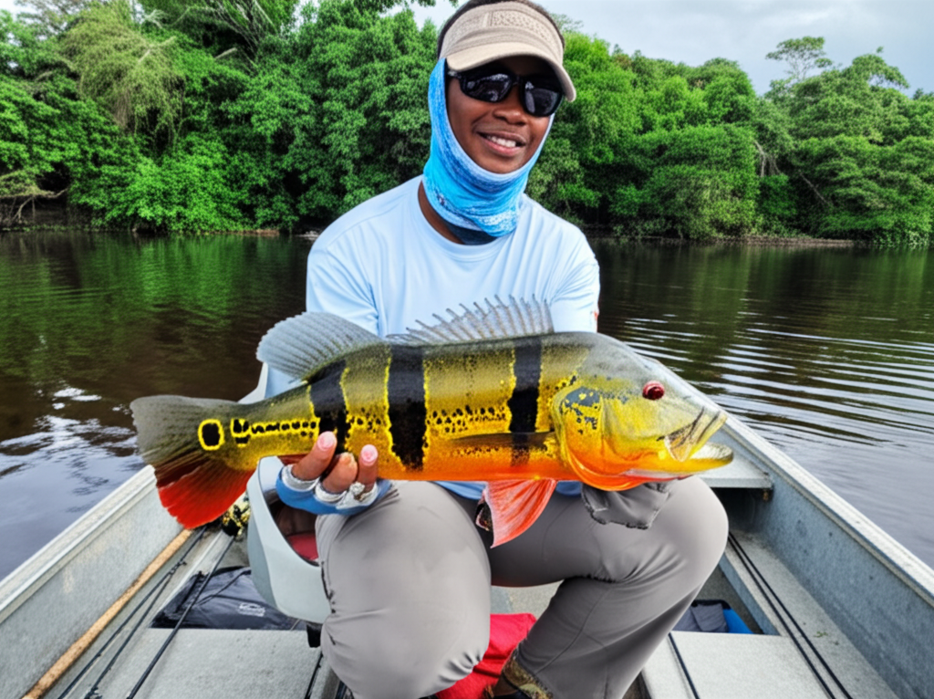 Fishing in Tambopata